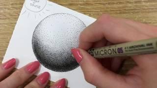 How to Draw Using Dots (Stippling Tutorial) - for Beginners