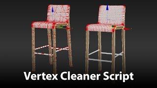 Vexter Cleaner | Useful script for 3dsMax