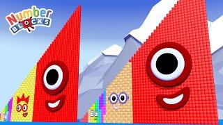 Numberblocks Step Squad Full Episodes 1275 vs 1378 MILLION BIGGEST - Learn to Count Big Numbers!