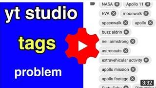 YT studio how to use thumbnail, title, description, youtube tags, anylasis tags problem solved