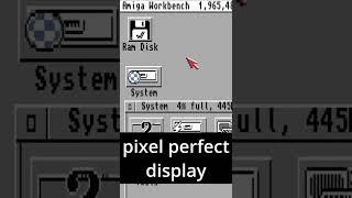 WinUAE Pixel Perfect setup - Amiga Emulator #shorts