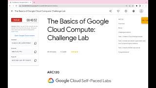 The Basics of Google Cloud Compute: Challenge Lab || #qwiklabs || #ARC120 ||  [With Explanation️]