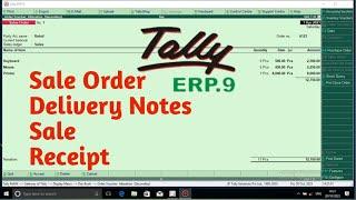 Sale Order Processing in tally erp 9 in Hindi | Sale Order Processing in tally | Sale Order