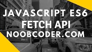 JavaScript ES6 Fetch API (CRUD Example)