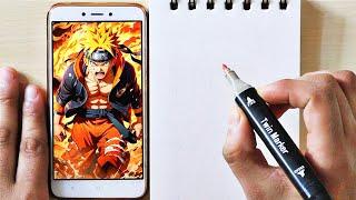 naruto drawing naruto anime realistic drawing sketchbook tour