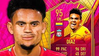 100% WORTH IT!  95 Futties Díaz Player Review - FIFA 22 Ultimate Team