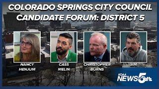 Colorado Springs City Council Candidate Forum: District 5