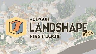 Holygon Landshape Beta for Sketchup – First Look