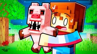 Minecraft But Everything I Touch Turns SCARY!