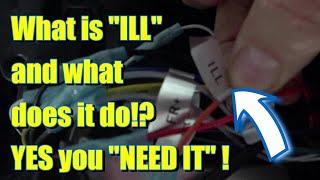 What is "ILL" cable in a CAR deck Stereo and what does it do. Is it important and WHY!? OUSMIN 7''