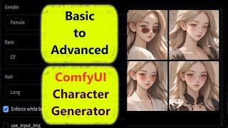 Build a Character Portrait Generator with ComfyUI API, Python, WebSocket and Gradio