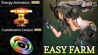 Farm Crystallization Catalyst THE FIRST DESCENDANT Energy Activators Farm | First Descendant Builds