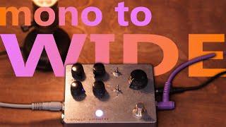 Making a mono delay pedal sound STEREO [Fairfield Circuitry Meet Maude]