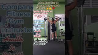Pull-up | upper-body strength exercise | Body Building | Isuzu Phils Corps Co.fitness coach #Shorts