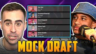 2024 NBA Mock Draft w/ PeeWeeDaPlug