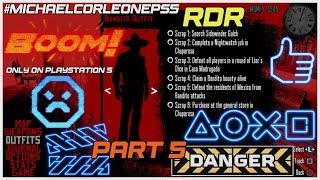 RED DEAD REDEMPTION Part 5 Only On PlayStation 5 #MichaelCorleonePS5