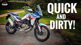 2024 Honda CRF1100L Africa Twin Update Review - How's the newest version of the bike?