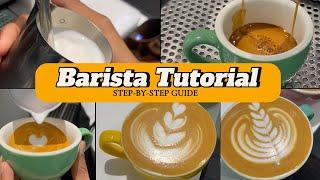 Master Espresso Tutorial | Latte Art Designs with Perfect Milk Pouring | Step-by-Step Guide