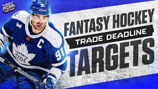 Best Fantasy Hockey Forwards to Target Before Trade Deadline Day | Cherry Pickin'
