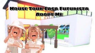 House Tour de mi casa Futurista en adoptme/ ANI RBLOX PAU