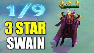 3 STAR SWAIN ⭐⭐⭐ 1v9 Craziest 1 man army! (Teamfight Tactics TFT Festival of Beasts Set 4.5)