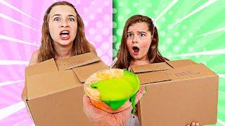 FIX THIS SLIME BUT USING THIS RANDOM BOX OF INGREDIENTS CHALLENGE! | JKrew