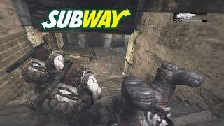 Gears of War | Fun on Subway With TheRazoredEdge!