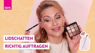 Lidschatten richtig auftragen: Eyeshadow Tipps & Tricks mit Make-up Artist Vicky Lash