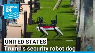 Spot, Donald Trump's security robot dog • FRANCE 24 English