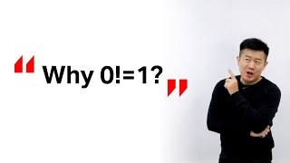 Why 0! = 1 ? | Why 0 factorial is equal to 1?