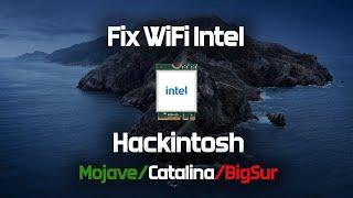 How to Fix WiFi Intel Hackintosh Mojave/Catalina/BigSur | Xiaomi mi air 12.5