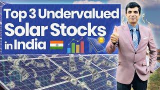 Top 3 undervalued solar stocks in India