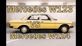 Mercedes w123 Каков он? В Сравнении с Mercedes w124