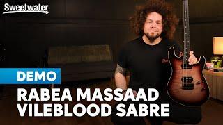 Rabea Massaad Demos his Ernie Ball Signature Guitar