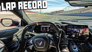 SETTING RECORDS IS TOO EASY! C8 CORVETTE Z06 VS RACETRACK