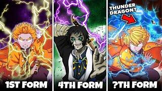 All 7 Thunder Breathing FORMS in Demon Slayer (EXPLAINED)