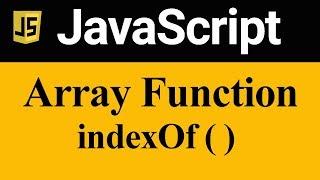 indexOf Method in JavaScript (Hindi)