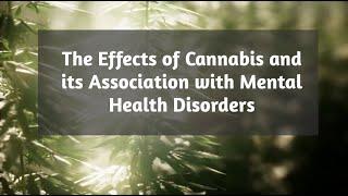 ​Cannabis and its effect on mental health
