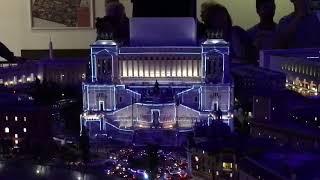 Miniatur Wunderland Hamburg Bella Italia lasershow Trochadero