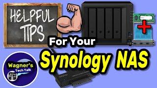 Synology NAS Power Tips: Migrate files, VMM, RAM Upgrade +more