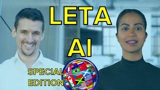 Leta, GPT-3 AI - Special Edition - Polyglot = Mixing languages within a sentence - Talk with GPT3