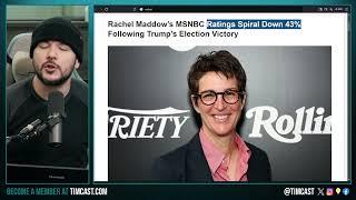 Rachel Maddow's Career IS OVER, Ratings COLLAPSE 56%, CNN ADMITS Their Ratings ARE GONE