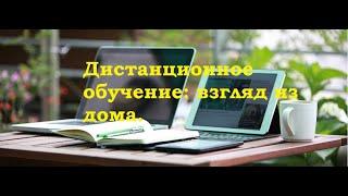 Дистанционное обучение/Как проходит наше обучение/Делюсь своими впечатлениями.