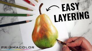 How To Layer Colored Pencils LIKE A PRO - Prismacolor Tutorial