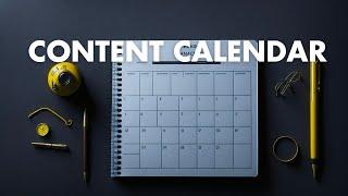 Create a Content Calendar using ChatGPT