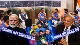 Narendra Modi reply to Pakistani PM Shahbaz Sharif on Champions Trophy Speech India ko hara do