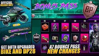 OMG  | Bonus Pass Is Available Is Pubgm | Get Upgraded Bike And Dp28 | Release Date | New Price?