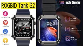 Rogbid Tank S2 часы (браслет) с IP68, Долгой автономкой, микрофоном, динамиком  - Недо-обзор...