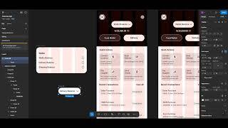 Figma Tutorial for mobile app design | How to design mobile dashboard in figma