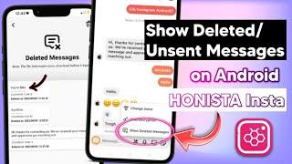 Show Deleted or Unsent Messages on Instagram Honista Android